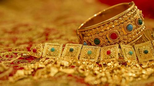 Hochlegierter orientalischer Goldschmuck